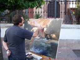 Concurso de Pintura al aire Libre en Mula 2010